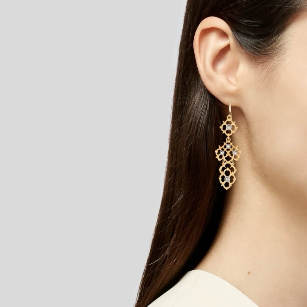Alexis Bittar Gold Drop Earrings